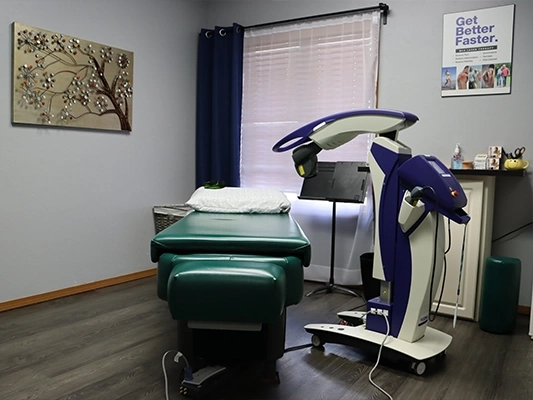 Laser Therapy Green Bay WI Laser Treatment Room