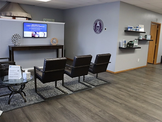 Laser Therapy Green Bay WI Waiting Area